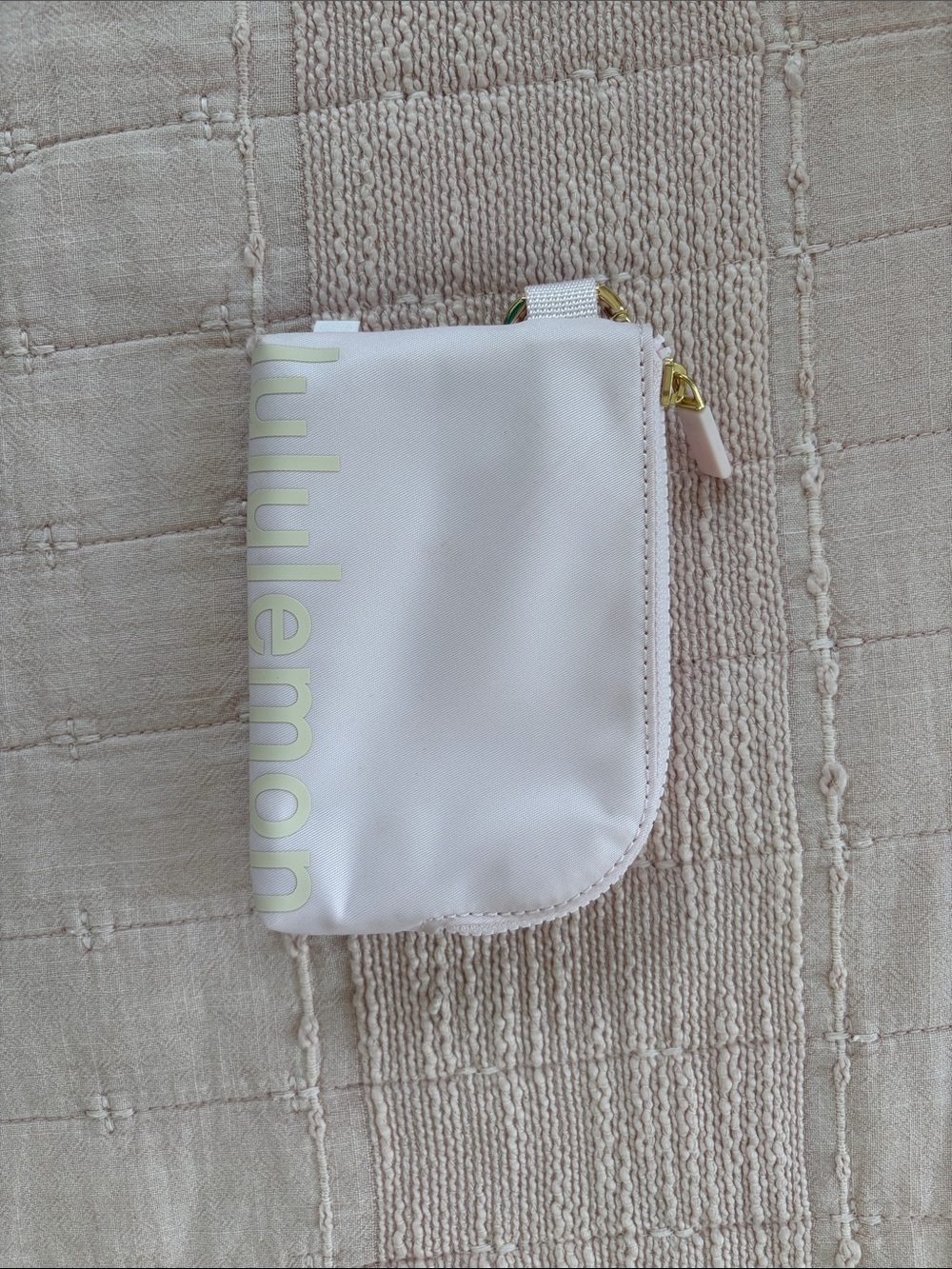 Lululemon Small Zip Pouch in Pale Pink